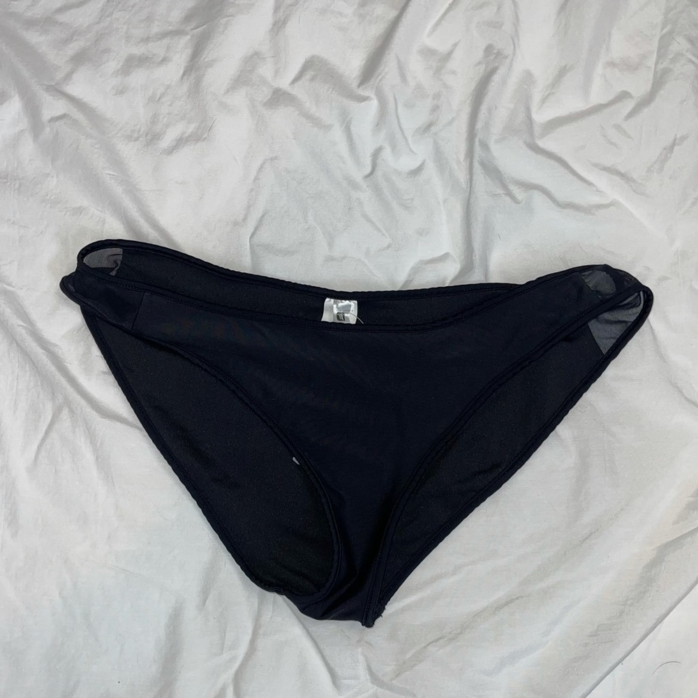 Fabletics Jaz Black Bikini Bottoms NWT